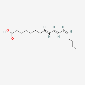 Chemical structure of Calendic acid
