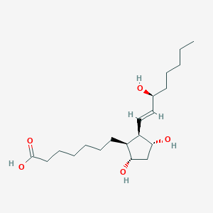 Chemical structure of 8-iso Prostaglandin F1α-d9