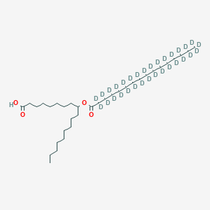 Chemical structure of 9-PAHSA-d31