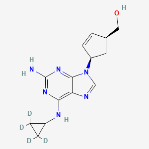 Chemical structure of Abacavir-d4