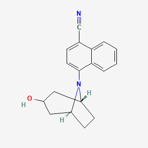 Chemical structure of AC-262536