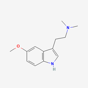 Chemical structure of Acetyl norfentanyl-d5 (hydrochloride)
