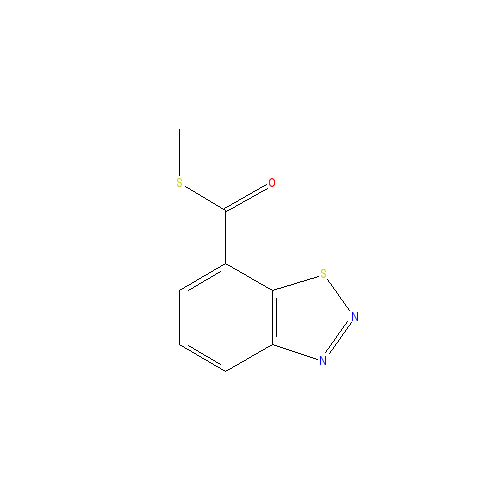 Chemical structure of Acibenzolar-S-methyl