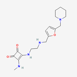 Chemical structure of ADB-BUTINACA N-(4-hydroxybutyl) metabolite