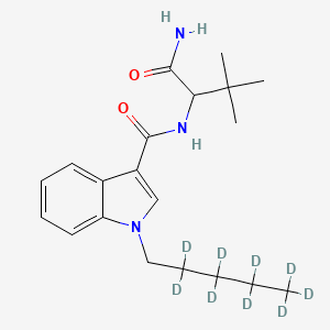 Chemical structure of ADBICA-d9