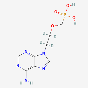 Chemical structure of Adefovir-d4