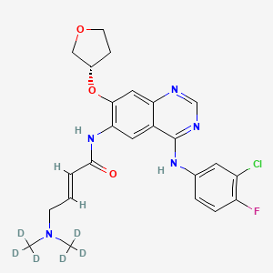 Chemical structure of Afatinib-d6
