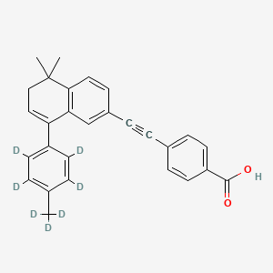 Chemical structure of AGN 193109-d7