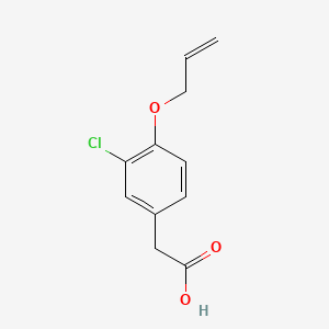 Chemical structure of Alclofenac
