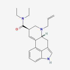 Chemical structure of AL-LAD (solution)