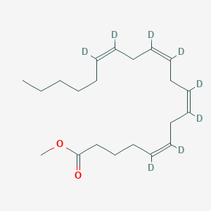 Chemical structure of Arachidonic Acid-d8 methyl ester