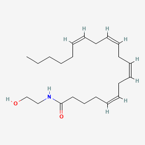 Chemical structure of Arachidonoyl Ethanolamide-d8