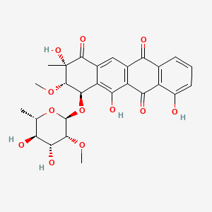 Chemical structure of Aranciamycin