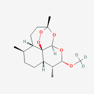 Chemical structure of Artemether-d3