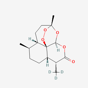 Chemical structure of Artemisinin-d3