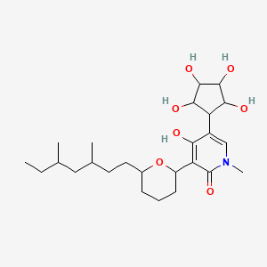 Chemical structure of AS-2077715