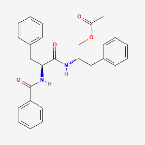 Chemical structure of Asperglaucide