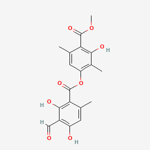 Chemical structure of Atranorin
