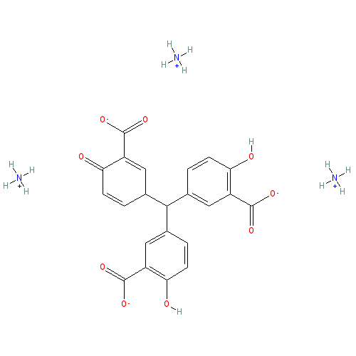 Chemical structure of Aluminon