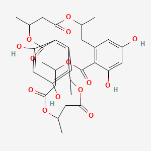 Chemical structure of BE-26263