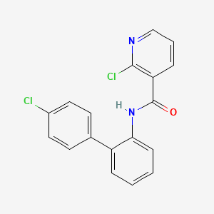 Chemical structure of Boscalid