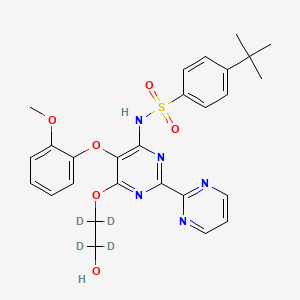 Chemical structure of Bosentan-d4
