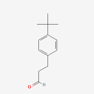 Chemical structure of Bourgeonal