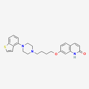 Chemical structure of Brexpiprazole-d8