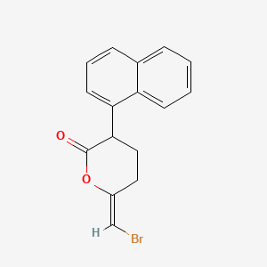 Chemical structure of Bromoenol lactone-d7