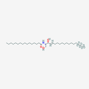 Chemical structure of C16 Ceramide-d7