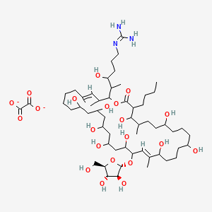 Chemical structure of C16 Ganglioside GM3-d9 (d18:1/16:0-d9) (ammonium salt)