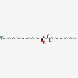 Chemical structure of C22 Phytoceramide-d3 (t18:0/22:0-d3)