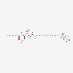 Chemical structure of Ceramide C6-d7
