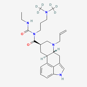 Chemical structure of Cabergoline-d6