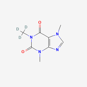 Chemical structure of Caffeine-d3