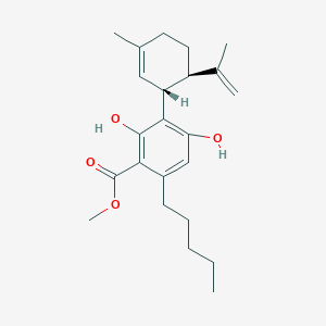 Chemical structure of Cannabidiolic Acid methyl ester