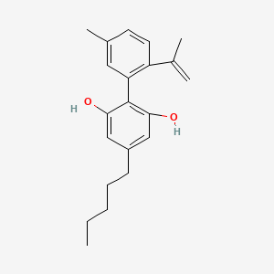 Chemical structure of Cannabinodiol