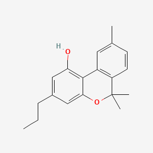 Chemical structure of Cannabivarin