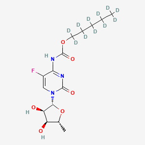 Chemical structure of Capecitabine-d11