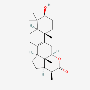 Chemical structure of Carbolactone