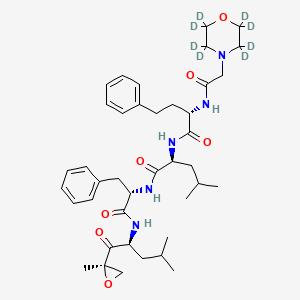 Chemical structure of Carfilzomib-d8