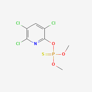 Chemical structure of Chlorpyrifos-methyl