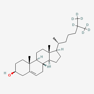Chemical structure of Cholesterol-d7