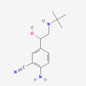 Chemical structure of Cimbuterol