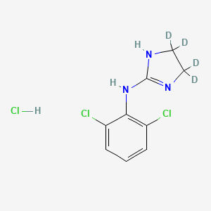 Chemical structure of Clonidine-d4 Hydrochloride
