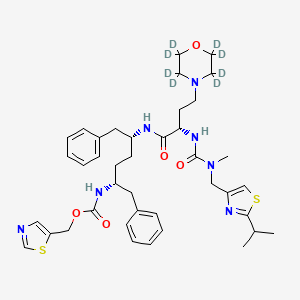 Chemical structure of Cobicistat-d8