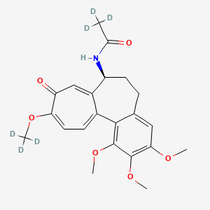 Chemical structure of Colchicine-d6