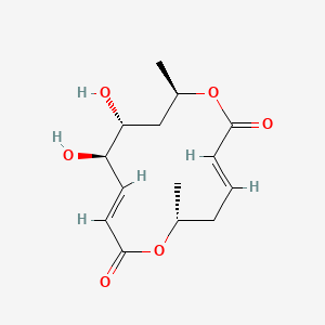 Chemical structure of Colletodiol