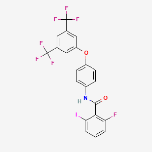 Chemical structure of CU-115