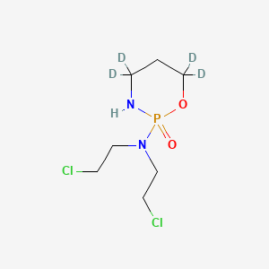 Chemical structure of Cyclophosphamide-d4